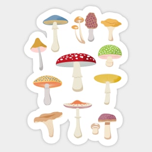 Mushroom Aesthetic Sticker